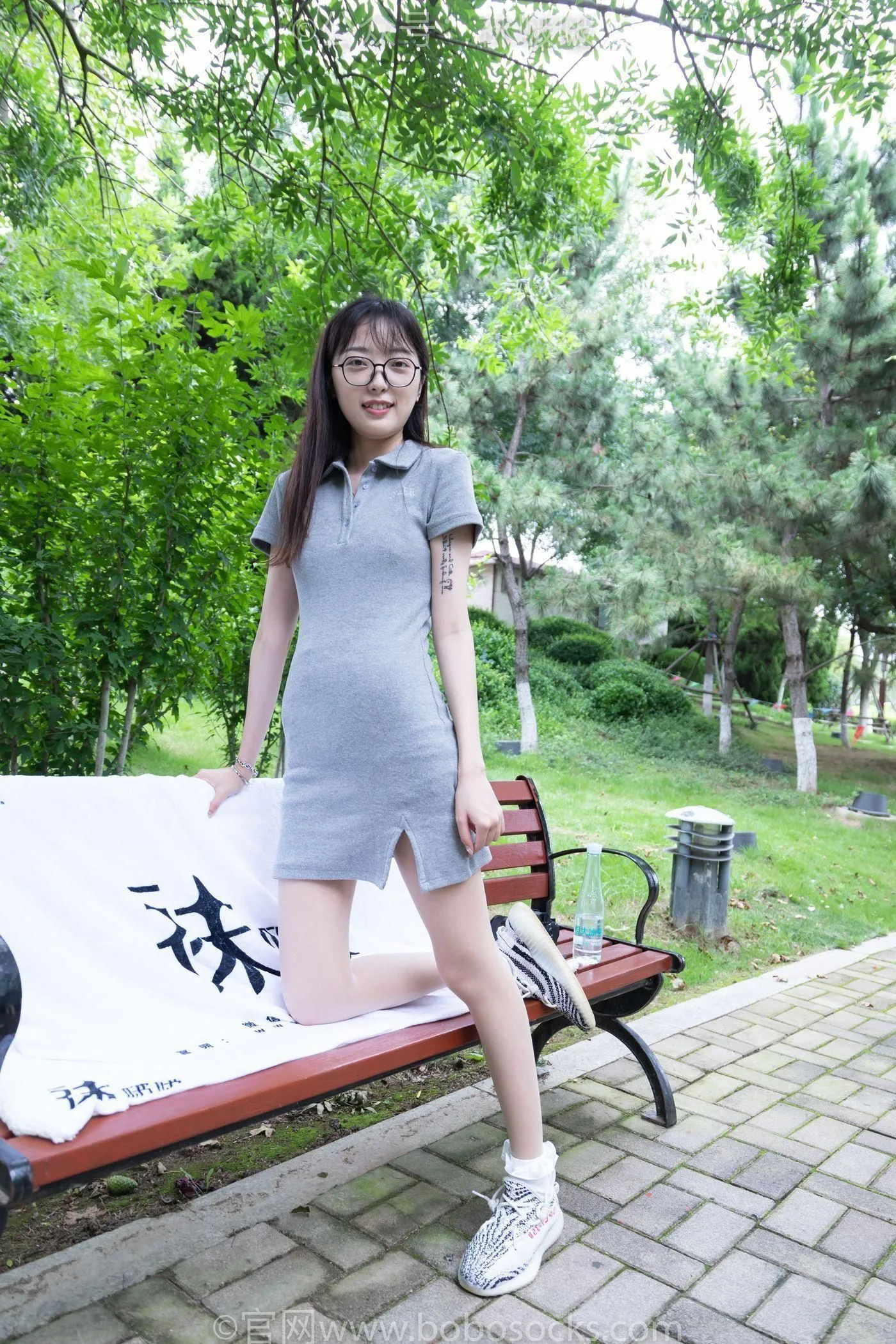 [BoBoSocks袜啵啵]NO.019 稚予-椰子、白棉袜、肉丝 [147P]插图6